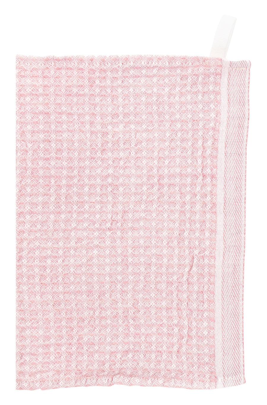 Maija Handtuch/Geschirrtuch, Weiß-Rosa