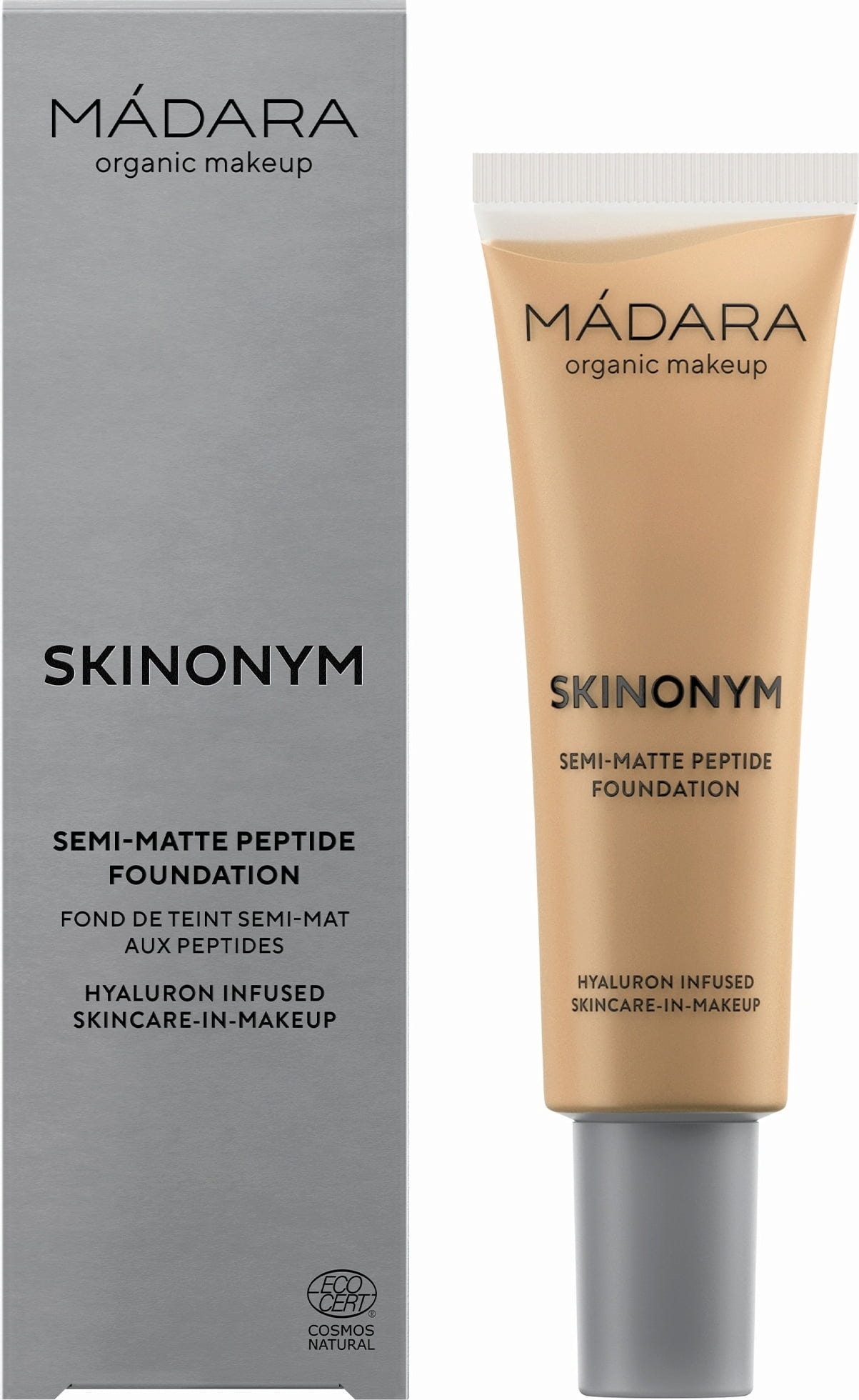 SKINONYM Semi-Matte Peptide Foundation, Sand