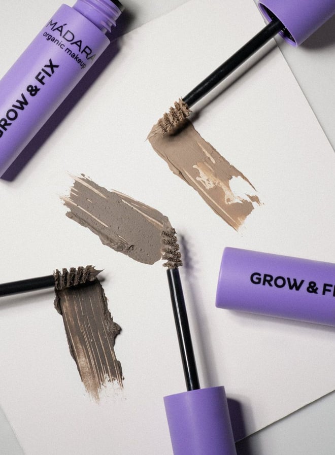 GROW &amp; FIX BROW AND LASH BOOSTER - Ash Brown
