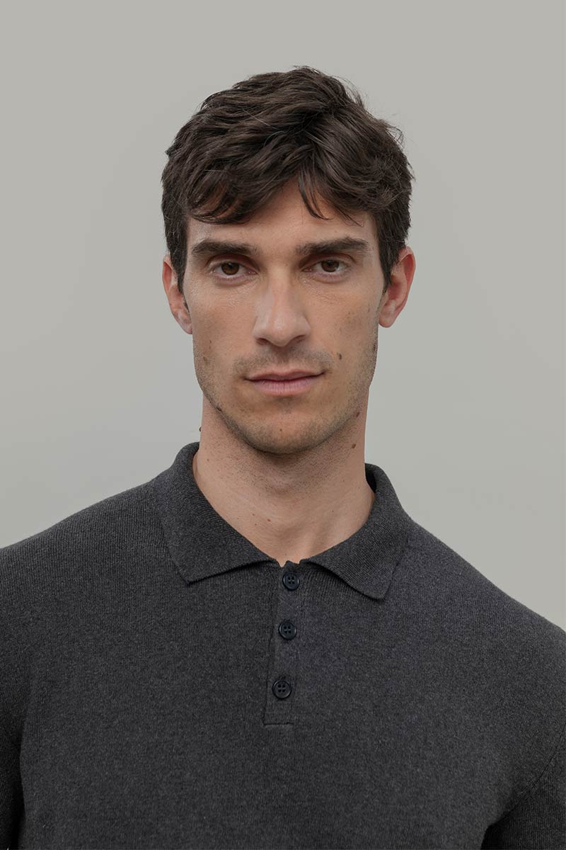 Antonio Recyceltes Baumwoll-Polohemd