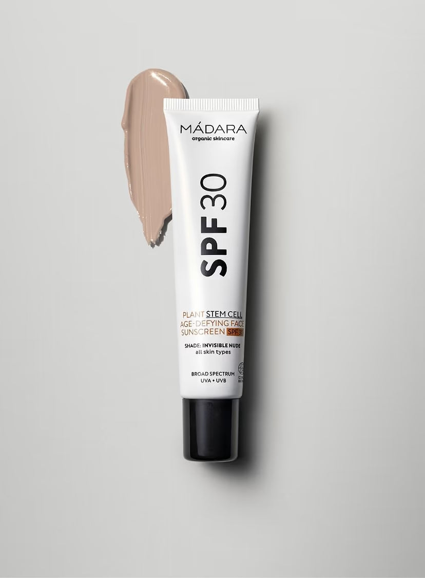 SPF30 Anti-Aging Gesichts-Sonnencreme mit pflanzlichen Stammzellen