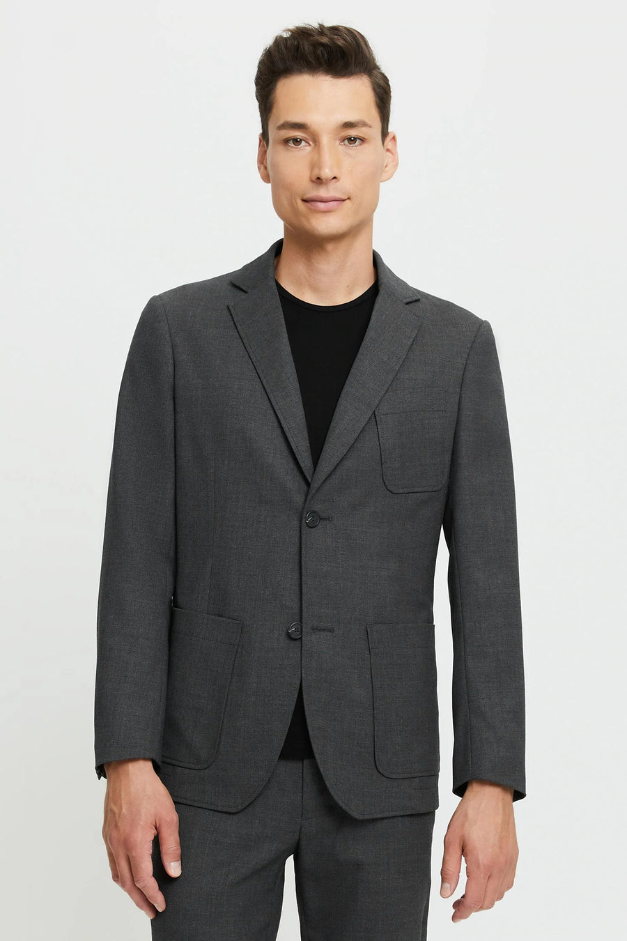 JERE WOOL JACKET, Grey