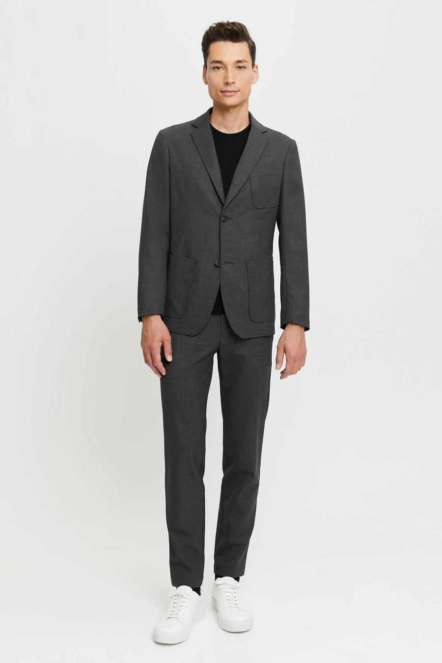 JERE WOOL JACKET, Grey