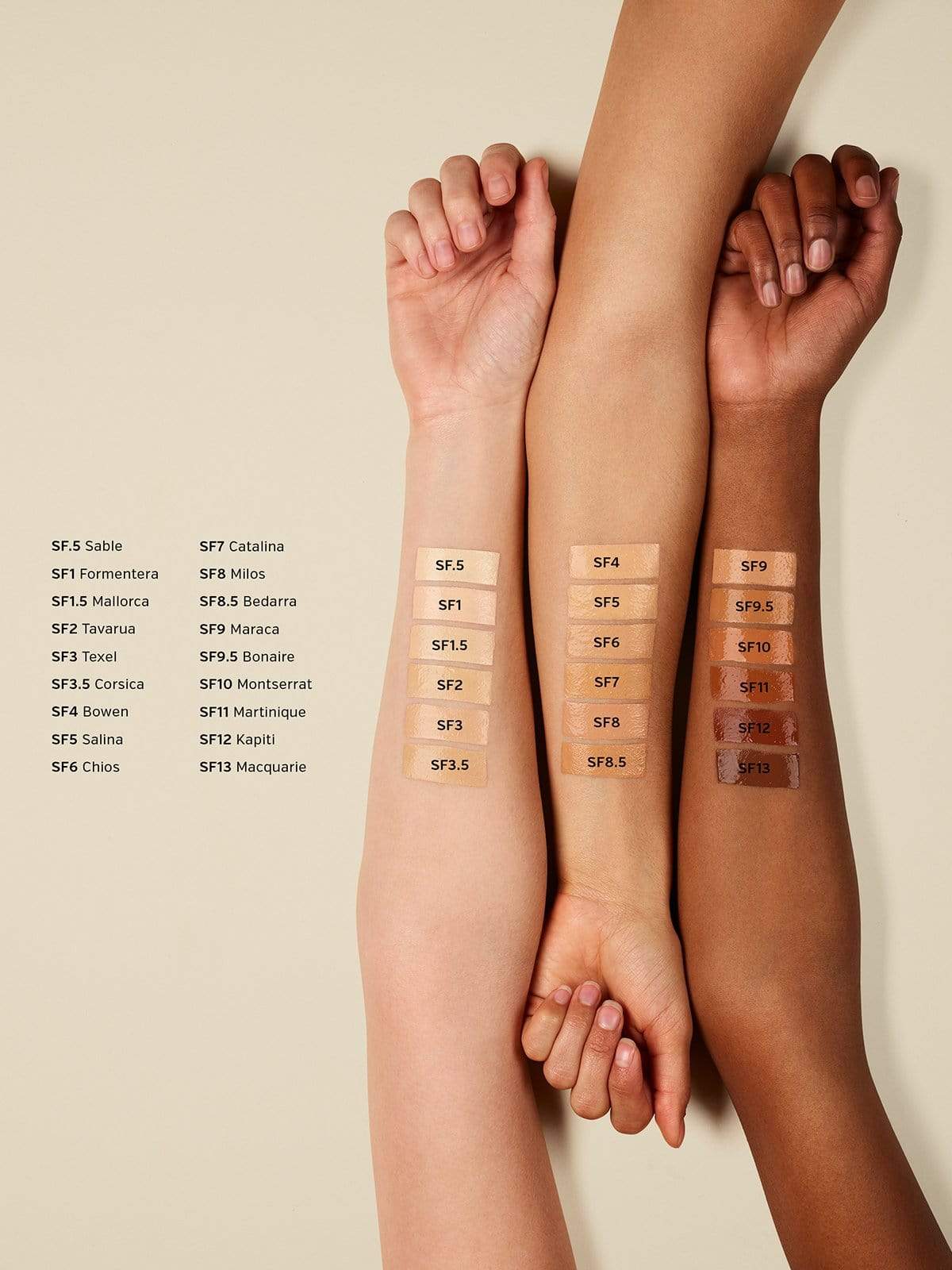 True Skin Serum Foundation - Bowen SF4